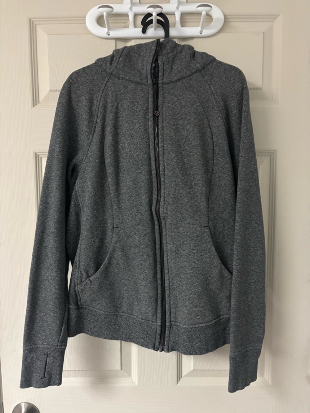 lululemon athletica Dark Heather Gray Full-Zip Hoodie